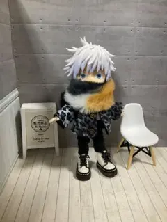 2 オビツ11 2点セットヒョウ柄ジャケット　ねこファースヌード 肉球ボタン