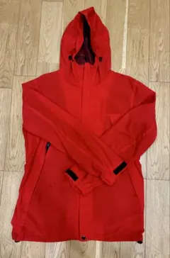 ニッセン　フード付きナイロンジャケット L 赤