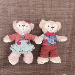 ダッフィー シェリーメイ ぬいぐるみバッジ