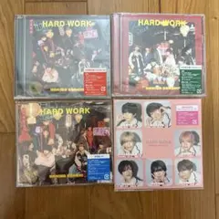 なにわ男子 HARDWORK 4枚セット ハードワーク シングル