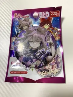 豊聡耳神子　缶バッジ　ダイソー