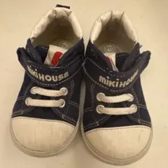 MIKI HOUSE ネイビー ホワイト スニーカー 13.5cm ベビー