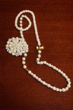 パールネックレス　コサージュ　フォーマル　卒業式入学式