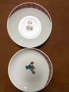 九谷焼小皿2枚