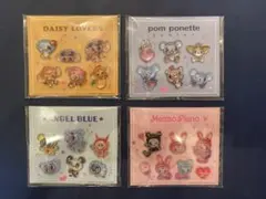 セブンイレブン限定　ナルミヤキャラクターズ　ぷっくりシール全4種