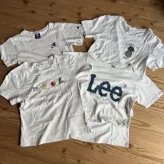 Tシャツ 4枚セット (Champion, H&M, Lee , リーバイス)