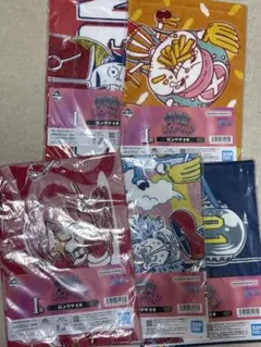 ワンピース 一番くじ i賞 ロングタオル 5種セット