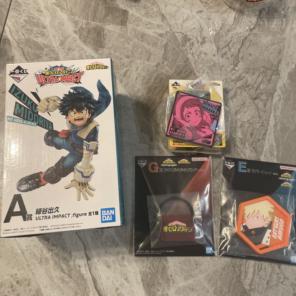 僕のヒーローアカデミア　一番くじ　緑谷出久 フィギュア　その他未開封おまけ