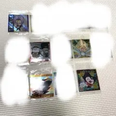 ドラゴンボール　超戦士シール ウエハース超　勝利への執念 12弾 5枚