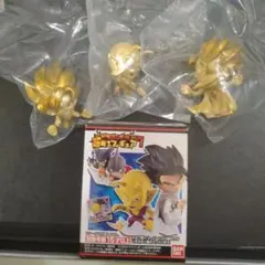 ドラゴンボール 超戦士フィギュア 7 孫悟空、悟飯、ピッコロ　ゴールドver