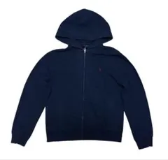 ジップパーカー短丈