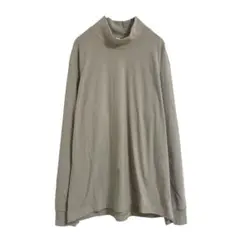 UNIQLO ユニクロ【L】メンズ タートルネック 長袖 カットソー