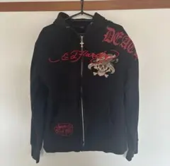 Ed Hardy ジップアップパーカー ブラックのサムネイル
