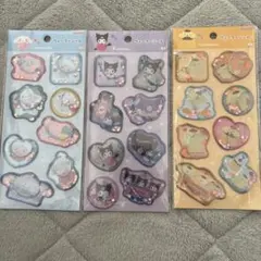 サンリオ ウォーターシール 3点セット