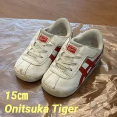 15㎝ Onitsuka Tiger スニーカー ホワイト/レッド
