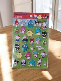 サンリオキャラクターズ ペタペタシール ぷっくりシール 立体 ダイソー サンリオ