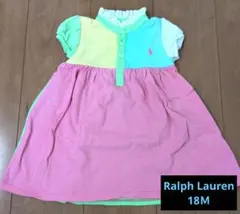 Ralph Lauren ワンピース 18M マルチカラー 女の子 ベビー 夏