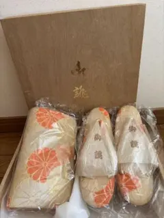 花柄草履 バックセット