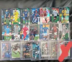 サッカー選手トレーディングカードセット