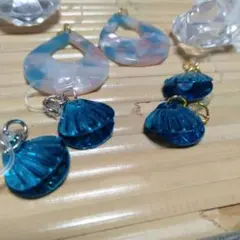 【美品】おとな可愛い　お得なハンドメイド　ピヤスセット