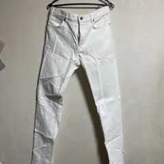 H&M スキニーフィット ホワイトデニム 31