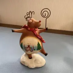 Russ Moments of Wonder 可愛いトナカイの置物 クリスマス