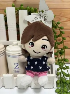 Tシャツ 星柄 ネイビー☆ちびぬい 服☆ハンドメイド なにわ男子 コスチューム