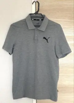 PUMA(プーマ)ポロシャツ メンズ Sサイズ グレー