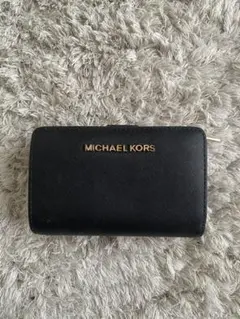 (新品未使用品)MlCHAEL KORS 二つ折り財布 ブラック 2025年最新】マイケルコース 財布 2つ折りの人気アイテム - メルカリ