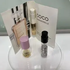 Coco Mademoiselle & Chance &Bleu サンプルセット