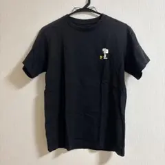 PEANUTS　プリント Tシャツ 黒