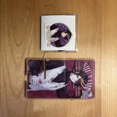 NIJISANJIEN 闇ノシュウアクリルスマホスタンドステッカー缶バッジセット