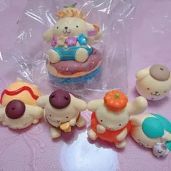 ポムポムプリン ガチャガチャ　くじ　フィギュア　ハロウィン　ナガノ