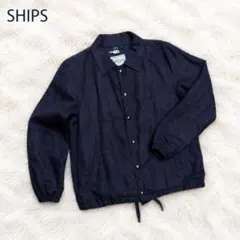 【即日発送】SHIPS シップス ジャケット ブルゾン ネイビー Sのサムネイル