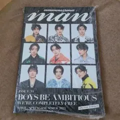 commons&sense man ISSUE 34 &TEAM 表紙
