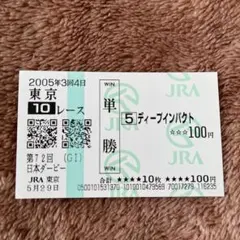 2026年最新】ディープインパクト 馬券の人気アイテム - メルカリ