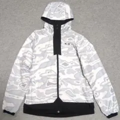 OAKLEY ナイロンパーカー ジャージ ホワイト S