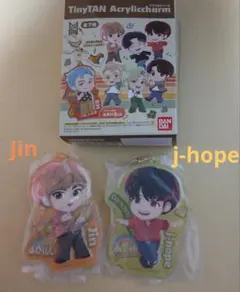TinyTAN  アクリルチャーム　ジン　ジェイホープ　２点