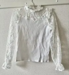 Secret Honey レーストップス ホワイト Mサイズのサムネイル