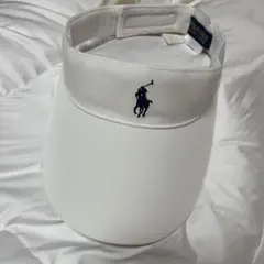 Polo Ralph Lauren ホワイトバイザー リボン付きのサムネイル
