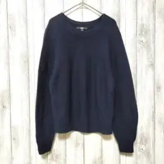 UNIQLO ユニクロ (S)　3Dコットン バルーンスリーブセーター