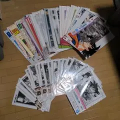 ドラゴンボール一番くじクリアファイル・イラストボードまとめ65枚セット被り無し