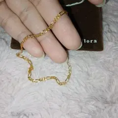 Milluflora 金メッキ チェーンネックレス