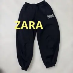 ZARA EVERLAST コラボ スウェットパンツ ブラック S