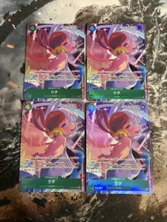 ワンピースカード ウタ ストレージボックス プロモ 4枚