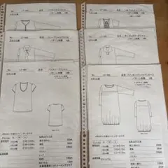 食パン 佐藤貴美枝 ニットソーイング パターン 型紙 SLC4-r-T 食パン様専用】まとめ売り 佐藤貴美枝 ニットソーイング パターン 型紙