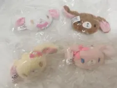 シュガーバニーズ ぬいぐるみ チャーム ガチャガチャ しろうさ コンプリート