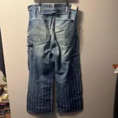 EVISU ヴィンテージビックポケットワイドペインターデニムパンツ 激レア 美品のサムネイル