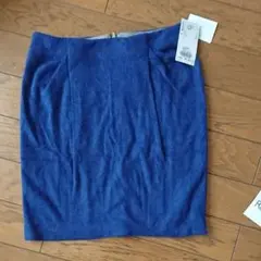 値下げしました。冬物。 タイトスカート  ブルーのサムネイル