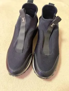 Louis Vuitton ブラック スリッポンスニーカー